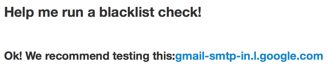 blacklisted email checker
